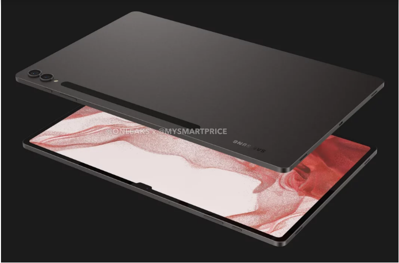 Hình ảnh render của Samsung Galaxy Tab S9 Ultra xuất hiện trực tuyến, tiết lộ nhiều chi tiết về thiết kế
