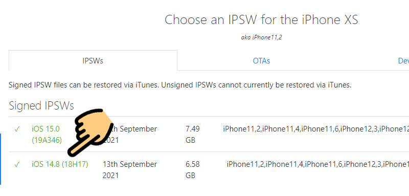 Hướng dẫn cơ hội hạ iOS 15 xuống 14.8 nhanh gọn lẹ và an toàn