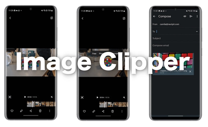 Image Clipper là một tính năng trong ứng dụng Thư viện Samsung, hỗ trợ bạn tách chủ thể trên ảnh
