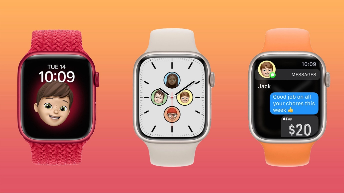 Màn hình Apple Watch SE và ‌Apple Watch S7‌