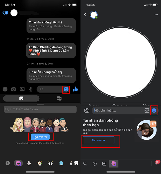 Cách tạo Memoji trên Messenger đơn giản nhưng vô cùng độc đáo