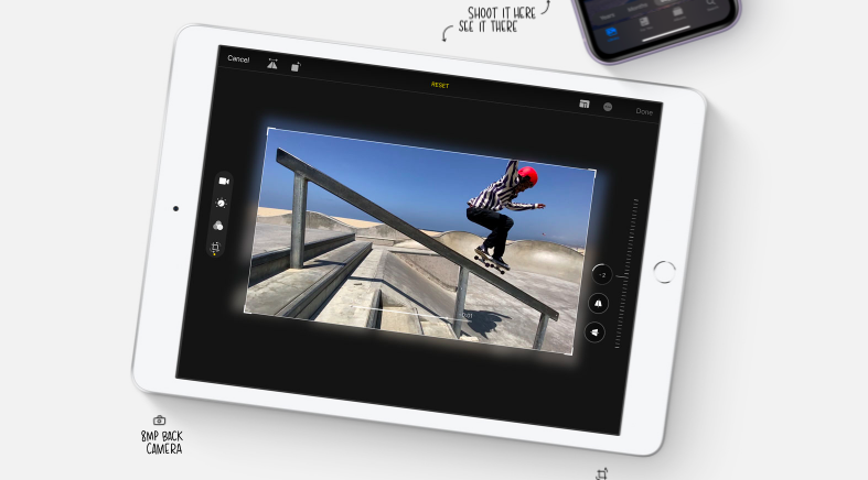 iPad Gen 9 256G Wifi- Chính Hãng VN/A biên tập video đơn giản trên máy