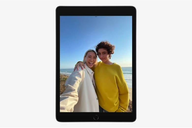 iPad Gen 9 64G Wifi + 4G camera trước có góc chụp rộng rãi cho nhóm bạn