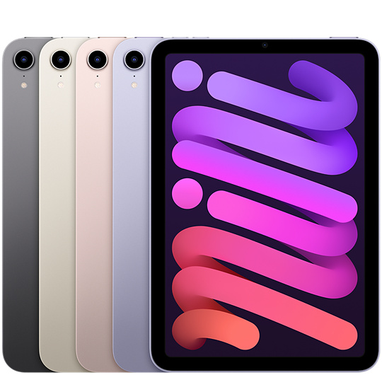iPad Mini 6 256G Wifi - Chính Hãng VN/A có 4 màu sắc tươi sáng, dịu dàng