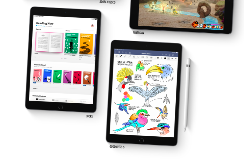 iPad Gen 9 256G Wifi + 4G - Chính Hãng VN/A dễ dàng ghi chú thông tin với Apple Pencil