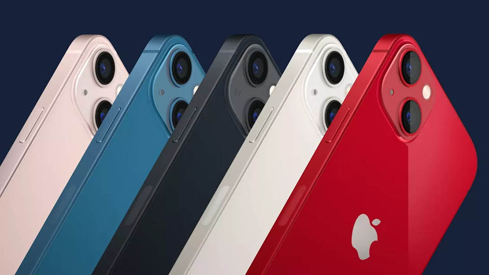  iPhone 13 256 GB chính hãng VN/A  thiết kế đẹp mắt với 5 màu sắc tươi trẻ
