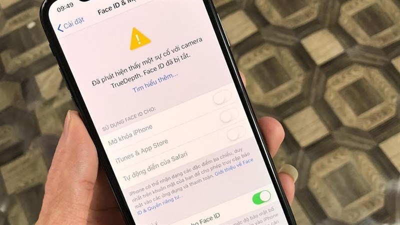iPhone mất Face ID có dùng được không?