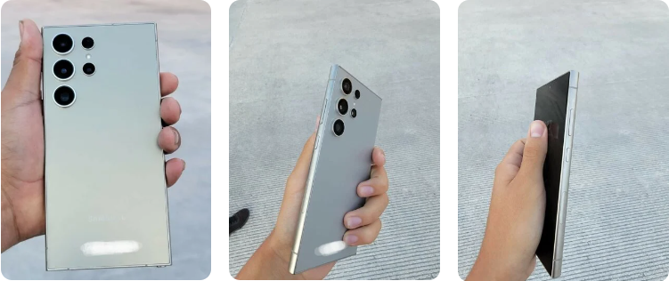 Rò rỉ hình ảnh thực tế đầu tiên của Galaxy S24 Ultra