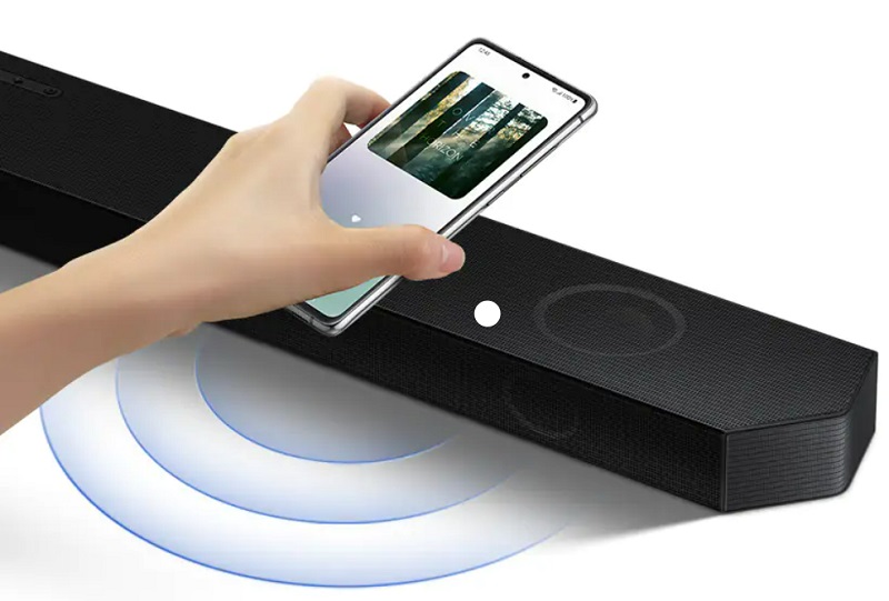 Loa thanh Samsung HW-Q700B 320W-Chạm và phát nhạc nhanh chóng với tính năng Tap Sound
