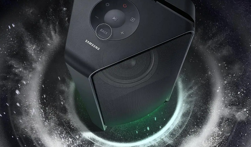 Loa tháp Samsung MX T70-Âm thanh mạnh mẽ với công suất 1500W cùng tính Năng Bass Booster