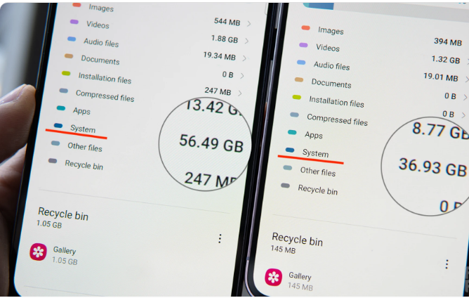 Lý giải tại sao hệ điều hành trên Galaxy S23 Ultra chiếm tới 60GB dung lượng