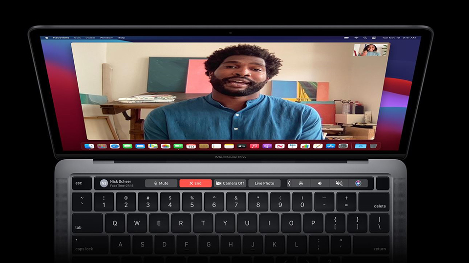 MacBook Pro 13″ M1 2020 512GB cảm biến vân tay tăng cường bảo mật và thanh toán tiện lợi