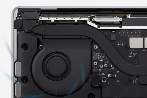 MacBook Pro 13″ M1 2020 hệ thống tản nhiệt hiệu suất cao