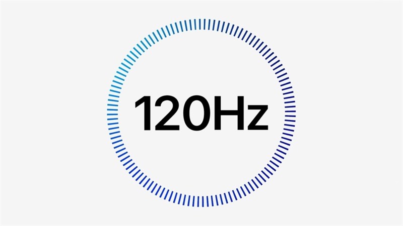 MacBook Pro 16 inch 2021 tốc độ làm mới 120Hz cực nhanh