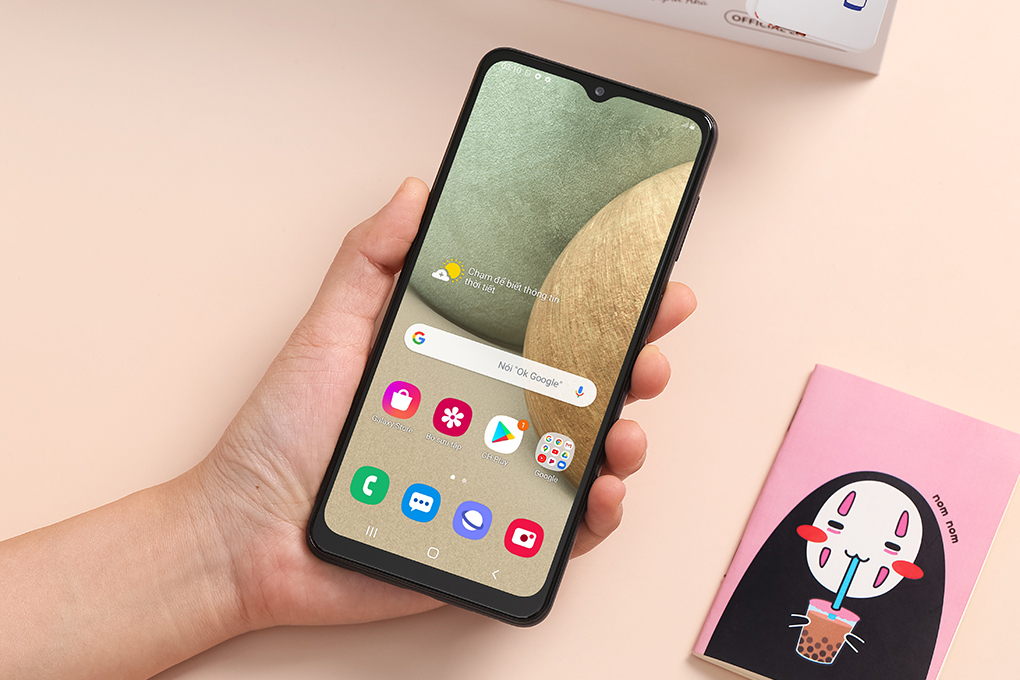 Màn hình Samsung Galaxy A12 giọt nước tràn viền