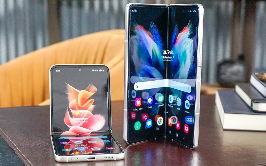 Màn hình Galaxy Z Flip 3 và Galaxy Z Fold 3