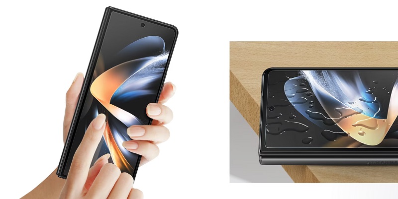 Miếng dán bảo vệ màn hình Galaxy Z Fold4-Hỗ trợ chống trầy xước, chống bám vân tay tối ưu