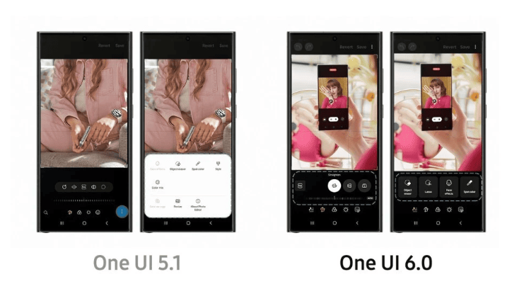 Một số cải tiến đáng chú ý của camera trên điện thoại Samsung với One UI 6