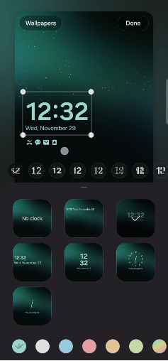 One UI 6.0 mang đến rất nhiều tùy chọn đồng hồ màn hình khóa tuyệt đẹp