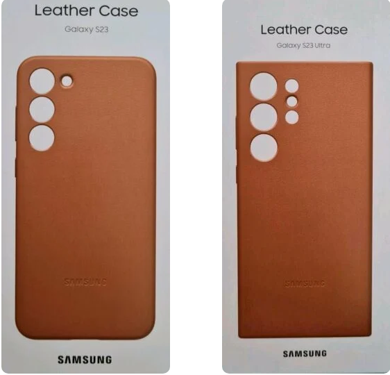 Lộ hình ảnh ốp lưng da Galaxy S23 trước ngày thiết bị ra mắt