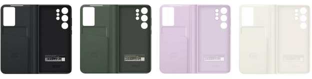 Lộ diện hình ảnh ốp lưng Galaxy S23 Ultra S-View Flip Cover