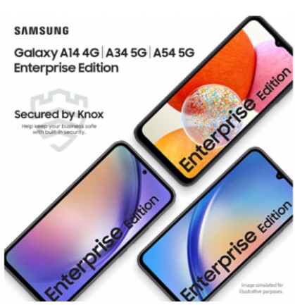 Samsung mang các phiên bản Enterprise của Galaxy A14, A34 và A54 đến Úc
