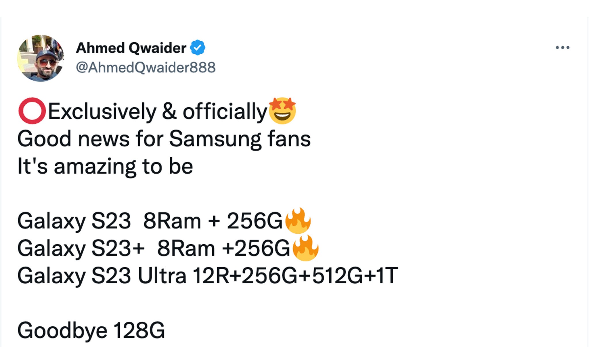 Rò rỉ thông tin Galaxy S23 sẽ không thay đổi cấu hình bộ nhớ và RAM