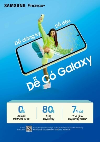 Samsung Finance+ ra mắt tại Việt Nam, giúp việc mua điện thoại Samsung trở nên dễ dàng hơn