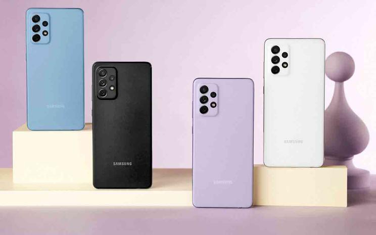 Samsung Galaxy A52s 5G gồm 4 màu trẻ trung