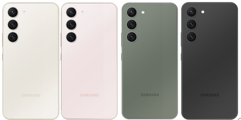 Samsung Galaxy S23 Plus 512GB - Thiết kế 4 gam màu tự nhiên