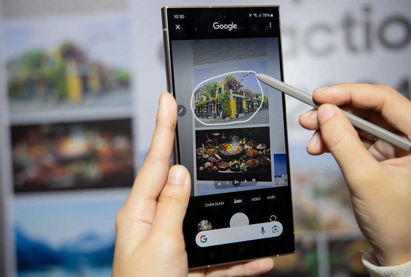 Samsung Galaxy S24 Ultra 12GB 1TB-Khoanh vùng Search đa năng, tìm kiếm hiệu quả