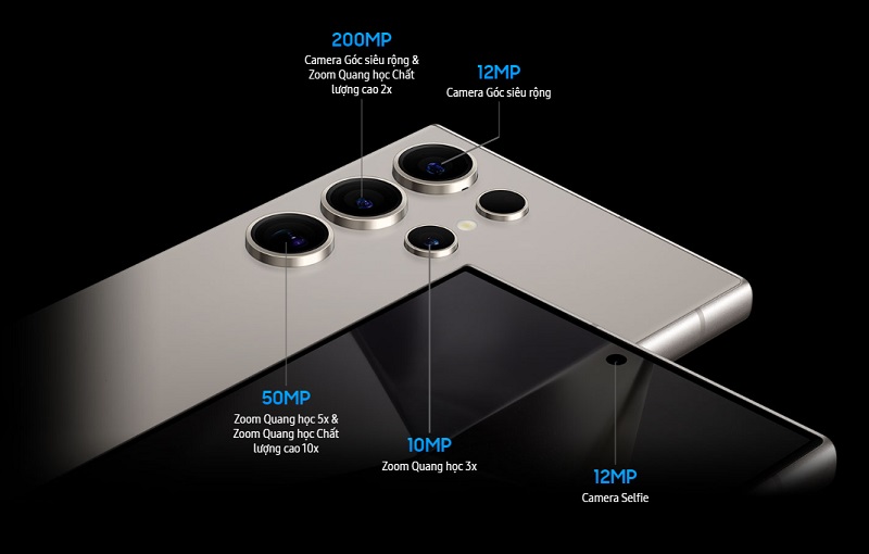 Samsung Galaxy S24 Ultra 12GB 256GB-Cụm camera cải tiến vượt bậc, ứng dụng AI tuyệt đỉnh