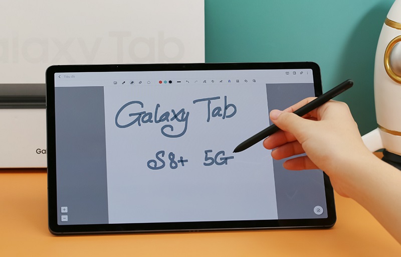 Samsung Galaxy Tab S8 Plus 256GB-Trải nghiệm thoải mái với dung lượng pin lớn 10090 mAh