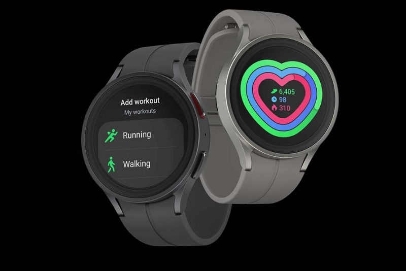 Samsung Galaxy Watch5 Pro 45mm GPS-Khung máy bền bỉ, kiểu dáng sang trọng