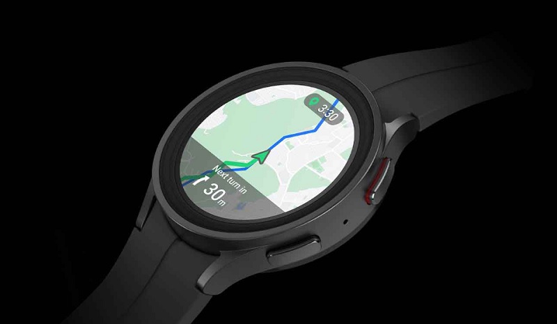 Samsung Galaxy Watch5 Pro 45mm GPS-Theo dõi lộ trình tập luyện toàn diện