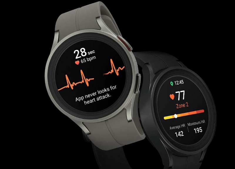 Samsung Galaxy Watch5 Pro 45mm GPS-Trang bị cảm biến Samsung BioActive mạnh mẽ
