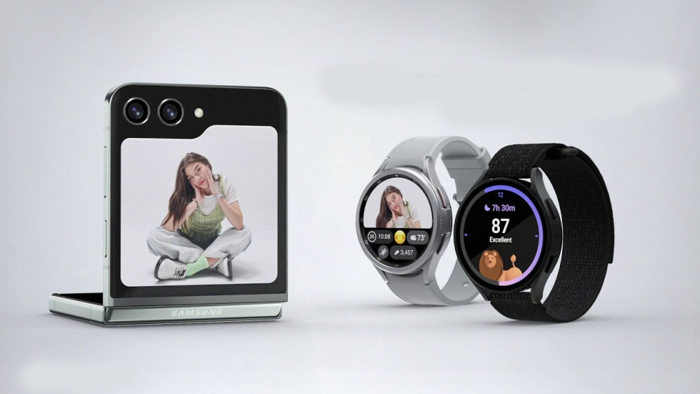 Samsung Galaxy Watch6 40mm Bluetooth-Điều khiển chụp ảnh từ xa trên Galaxy Z Flip5