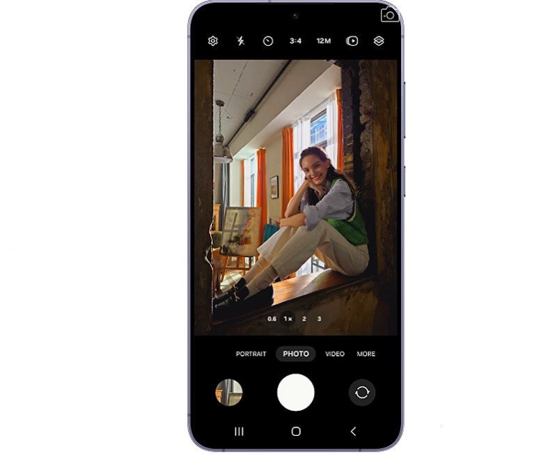Samsung Galaxy S24 Plus 12GB 512GB-Chế độ Super HDR xem trước khi nhấn chụp tiện lợi