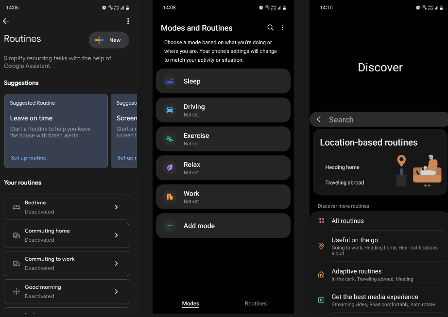 So sánh Samsung Mode & Routine vs Google Assistant: Công cụ tự động hóa nào là tốt nhất?