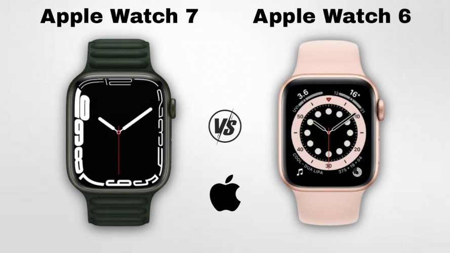 so sánh Apple Watch 6 và 7 về thời lượng pin