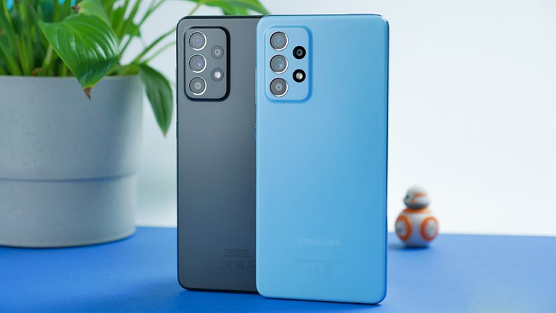 so sánh galaxy a52s và a52