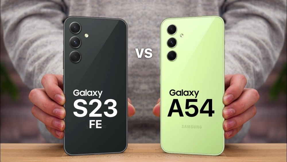 So sánh Galaxy S23 FE vs Galaxy A54