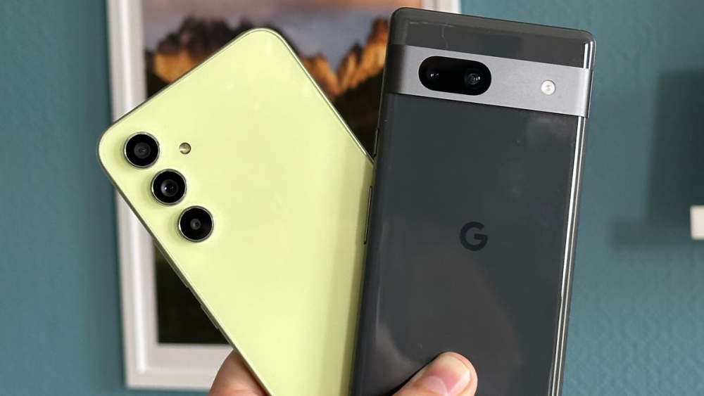 So sánh Google Pixel 7a so với Samsung Galaxy A54