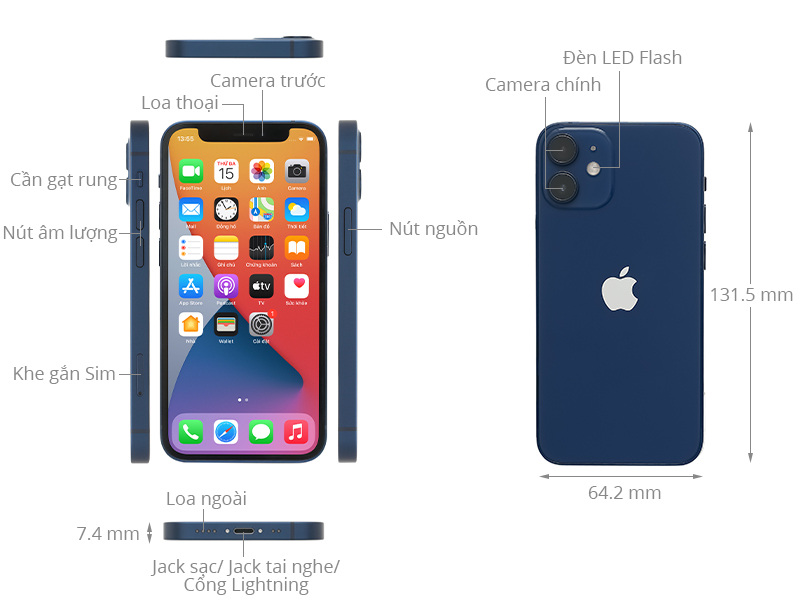 So sánh iPhone 12 Mini và iPhone 13 Pro Max - Nên mua dòng điện thoại nào? 