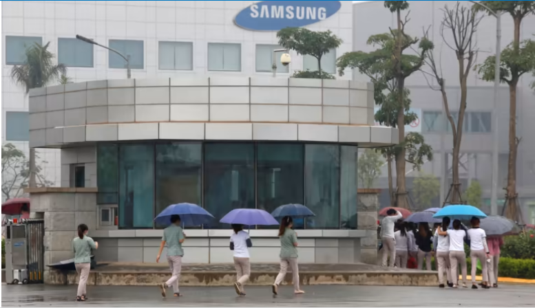 Sự sụt giảm của điện thoại thông minh Samsung 