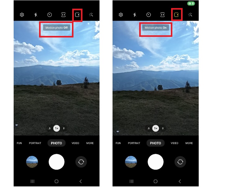 Cách tắt tính năng Motion Photos trên điện thoại Samsung