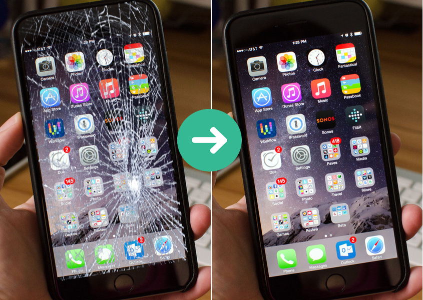 thay mặt kính iphone 6