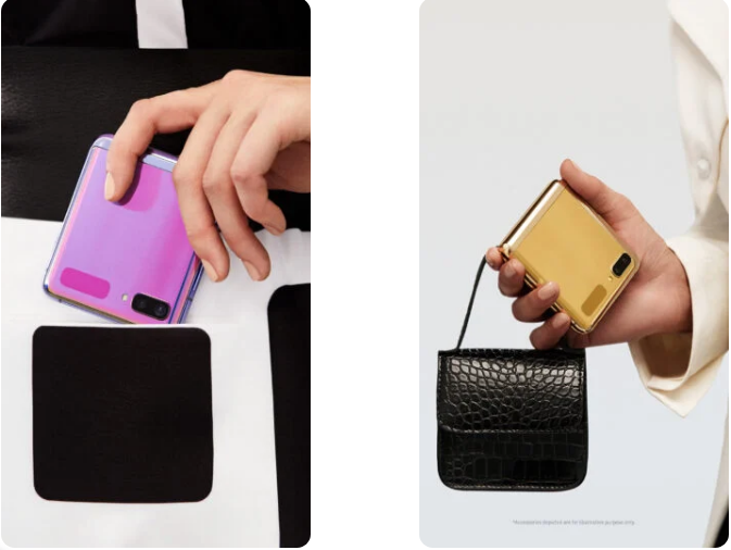 Màn hình ngoài của Galaxy Z Flip5 có thể trùng màu với điện thoại