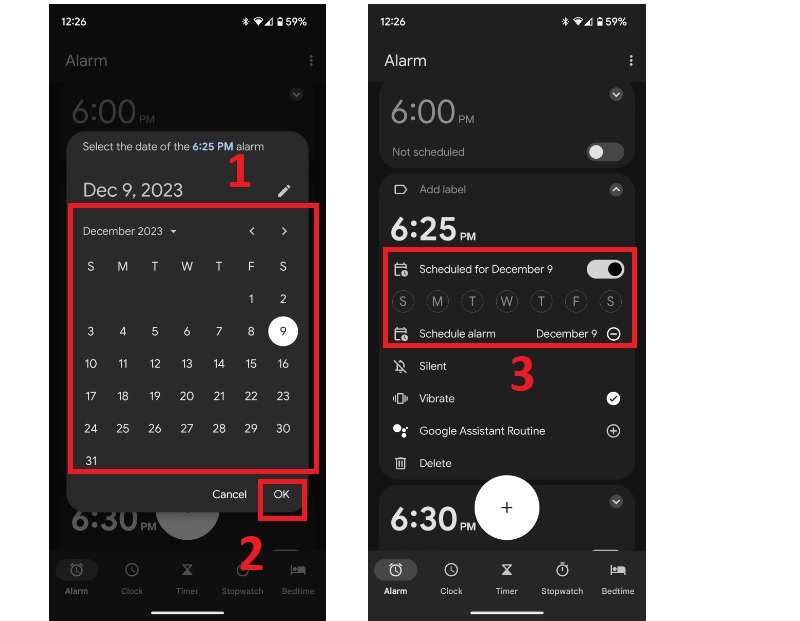 Cách lên lịch hoặc lặp lại báo thức rung trên điện thoại Android