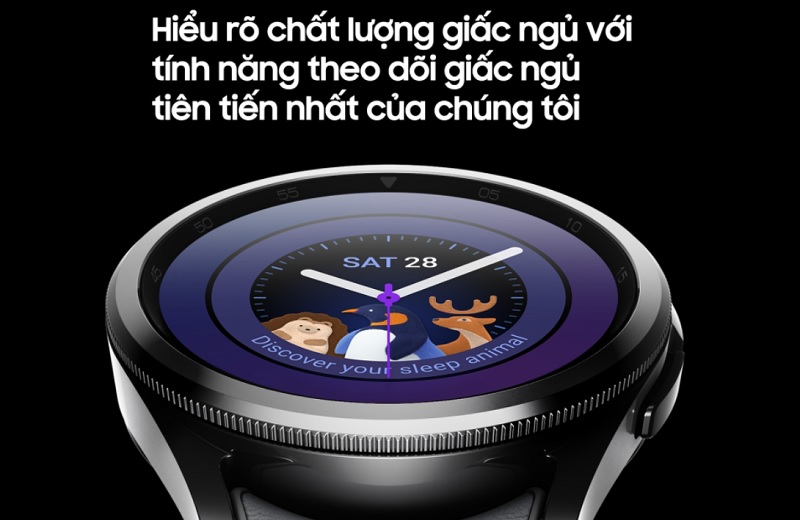 Samsung Galaxy Watch6 40mm Bluetooth được trang bị tính năng Huấn luyện viên sức khỏe, hỗ trợ bạn cải thiện chất lượng giấc ngủ tốt hơn